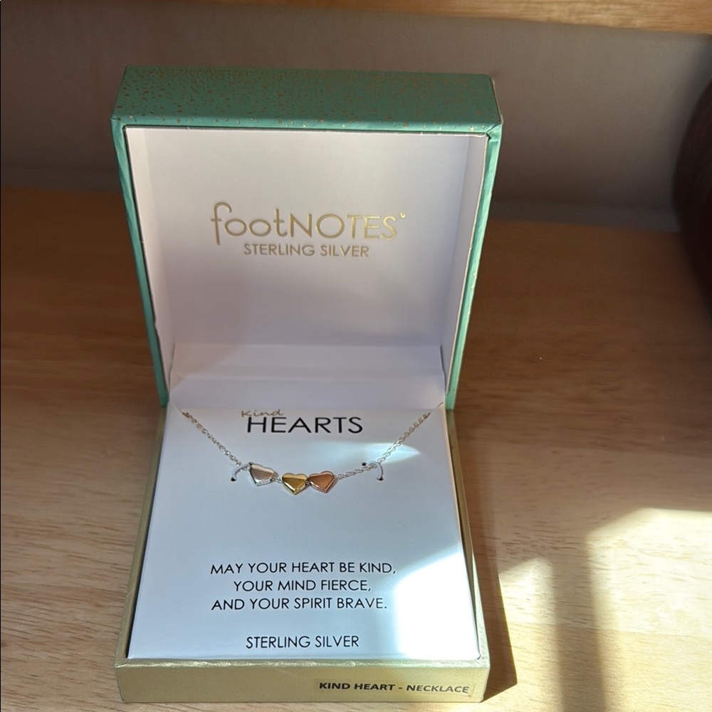 Sterling Silver Heart Necklace